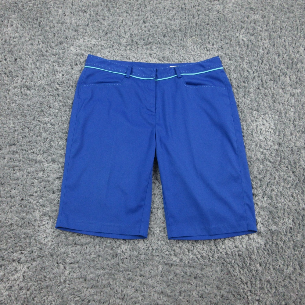 Greg Norman Shorts Womens 10 Golf Bermuda Stretch Spandex Activewear